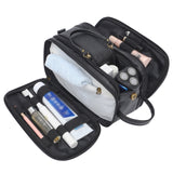Trousse de toilette 26.5x15x16CM grande capacité Imperméable suspendu trousse de maquillage étanche sac voyage organisateur pratique