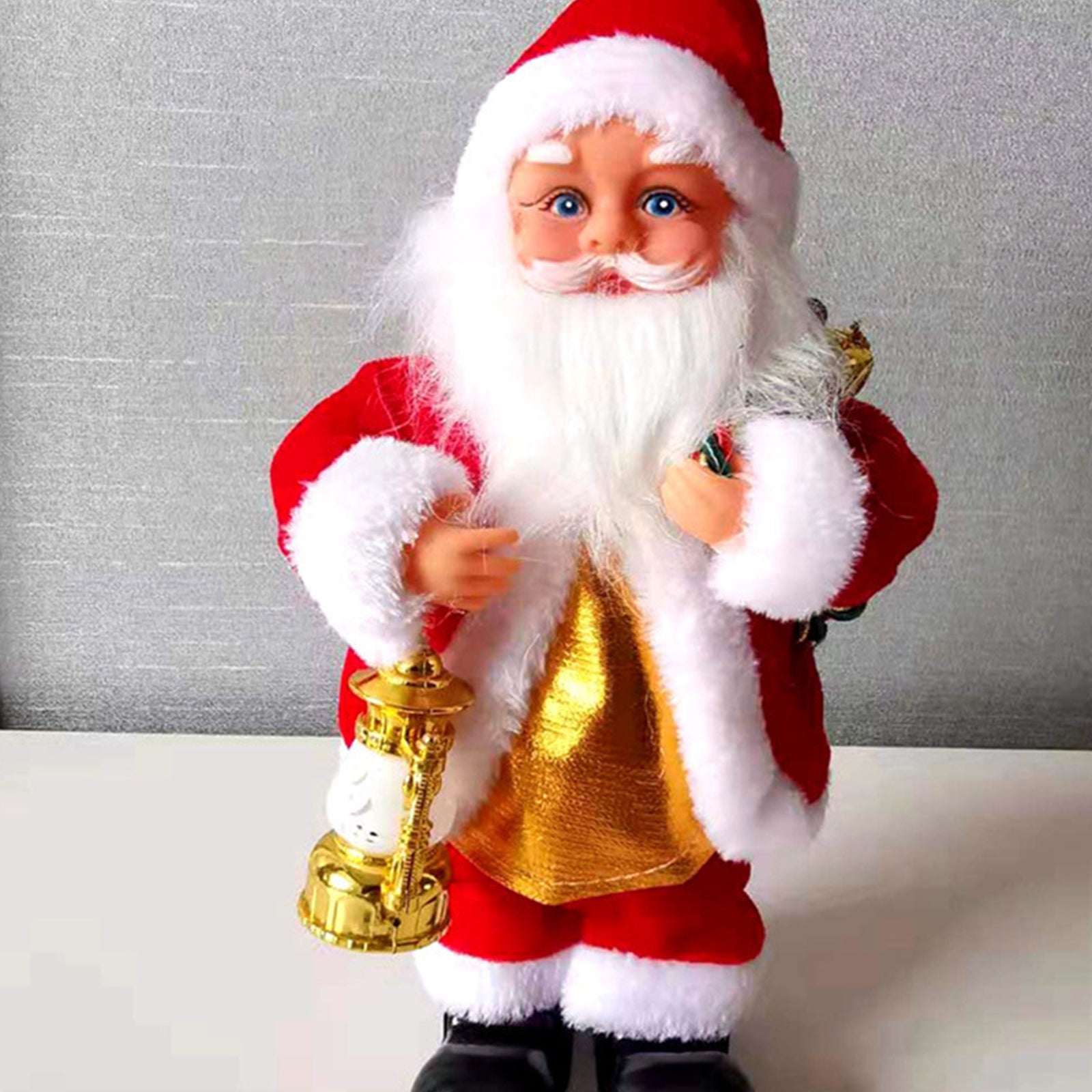 Pieds musicaux électriques en mouvement, père noël, jouet électrique de noël pour enfants, décoration cadeau de vacances