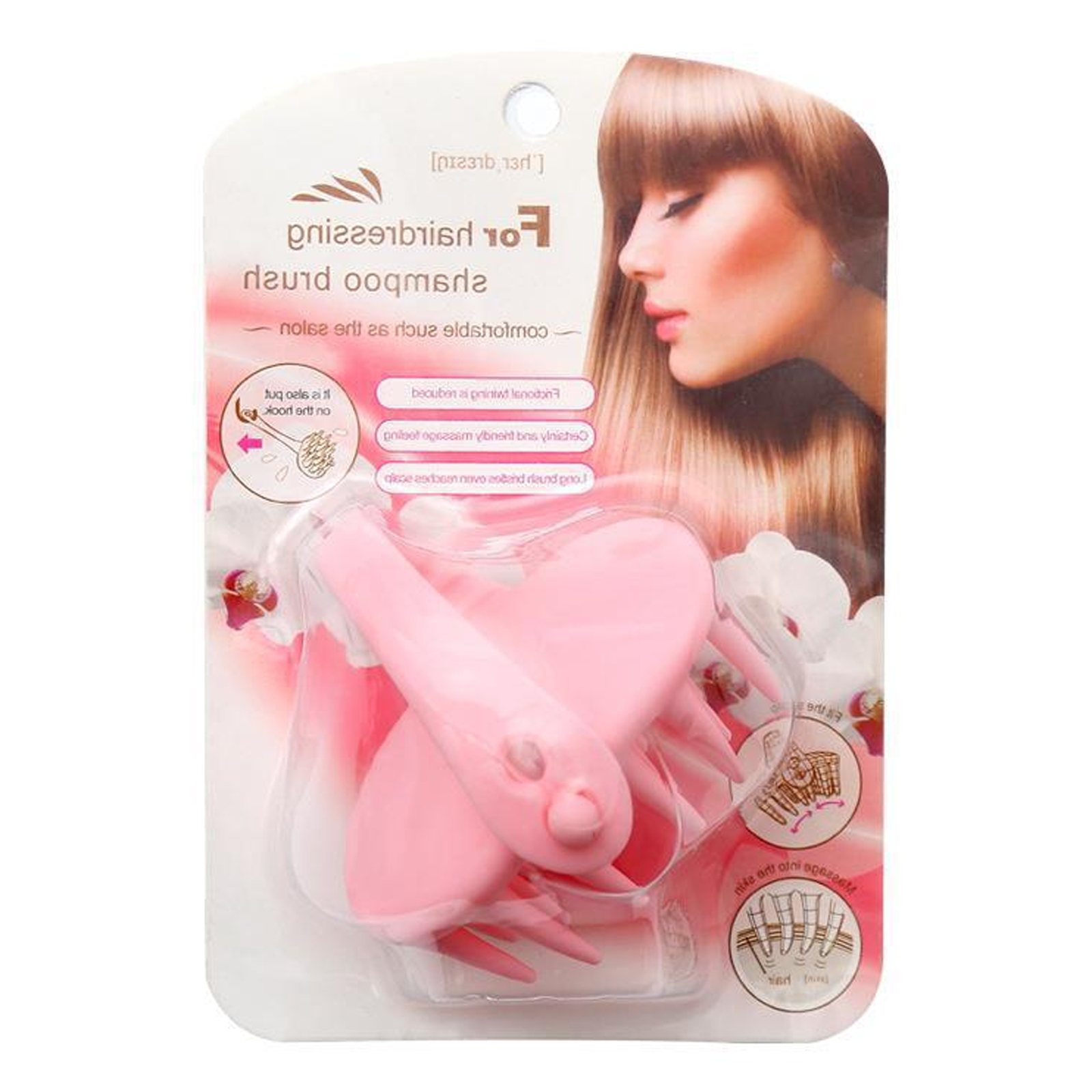 Brosse de massage 80x90mm Silicone Nettoyage en profondeur Facile à transporter Confortable Durable Brosse Massage Cuir Chevelu