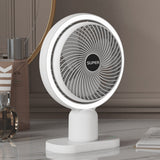 Ventilateurs électriques   Trois vitesses  Silencieux et peu bruyant  Lumière de remplissage éclairée  Ventilateur de bureau