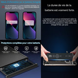 Batterie pour iPhone 13 3227 mAh Batterie de Remplacement Polymère Li-ION Batterie pour iPhone 13 avec Kit d'Outils de Remplacement