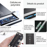 Batterie pour iPhone 6 Interne Li-ION Remplacement de la Batterie avec boîte à Outils Instructions de Remplacement la Batterie