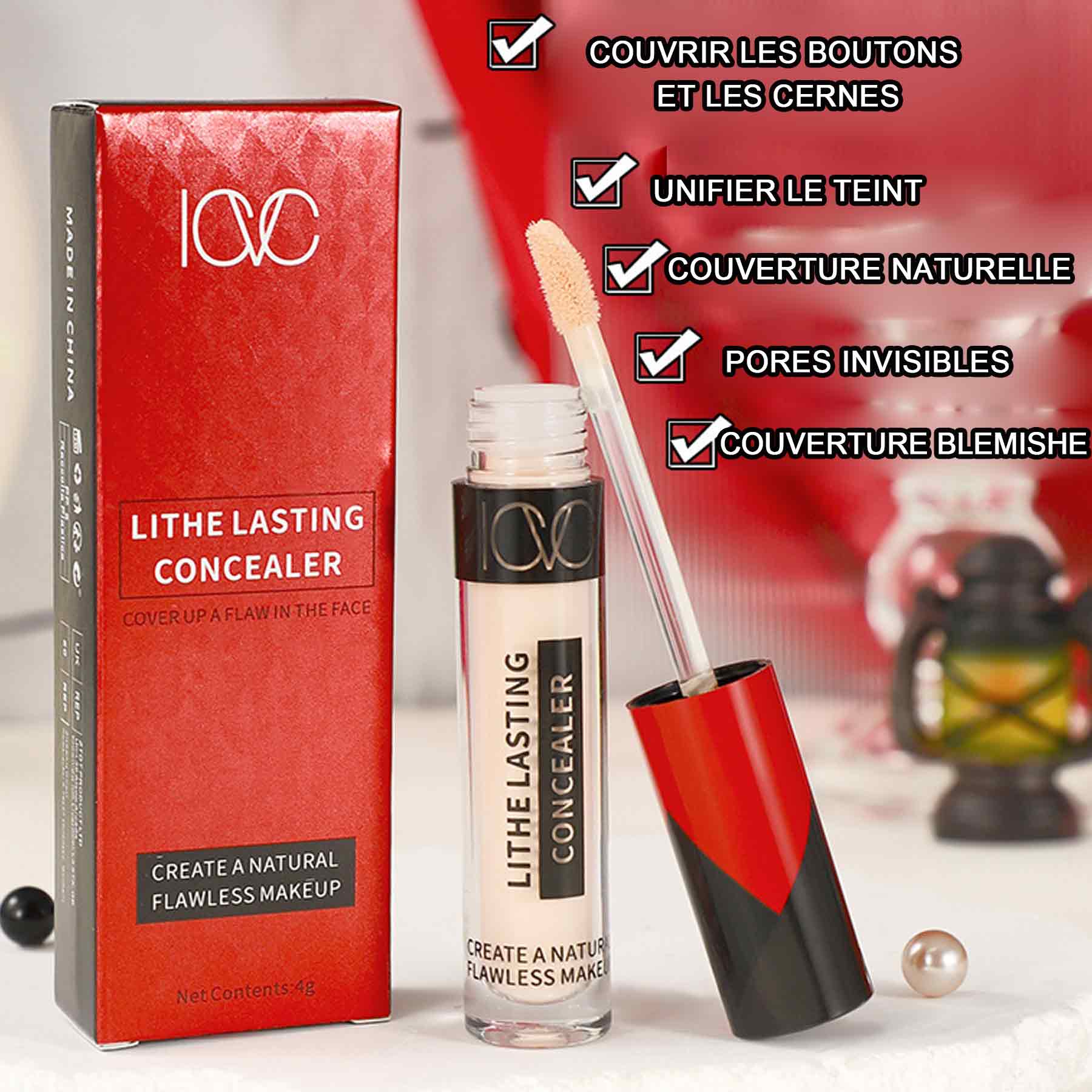 Teint couvrant imperfections 4g fond teint couvrant imperfections tatouage cicatrice pour le corps fond de teint creme imperméable
