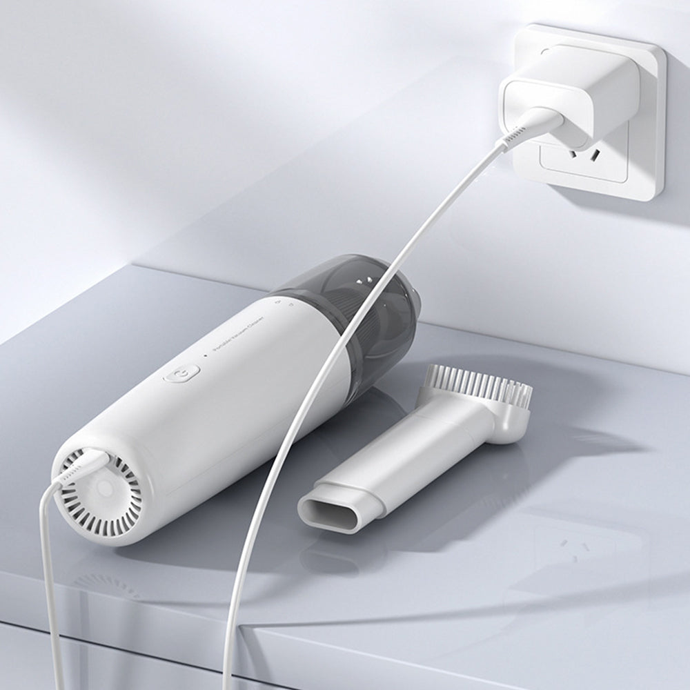 Aspirateur de voiture Mesureur d'acariens Aspirateur de voiture miniature sans fil rechargeable à haute puissance pour la maison