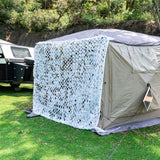 Filet de camouflage blanc 3x3m filet camouflage rouleau de treillis de camouflage pour ombrage jardin camping décorations fête