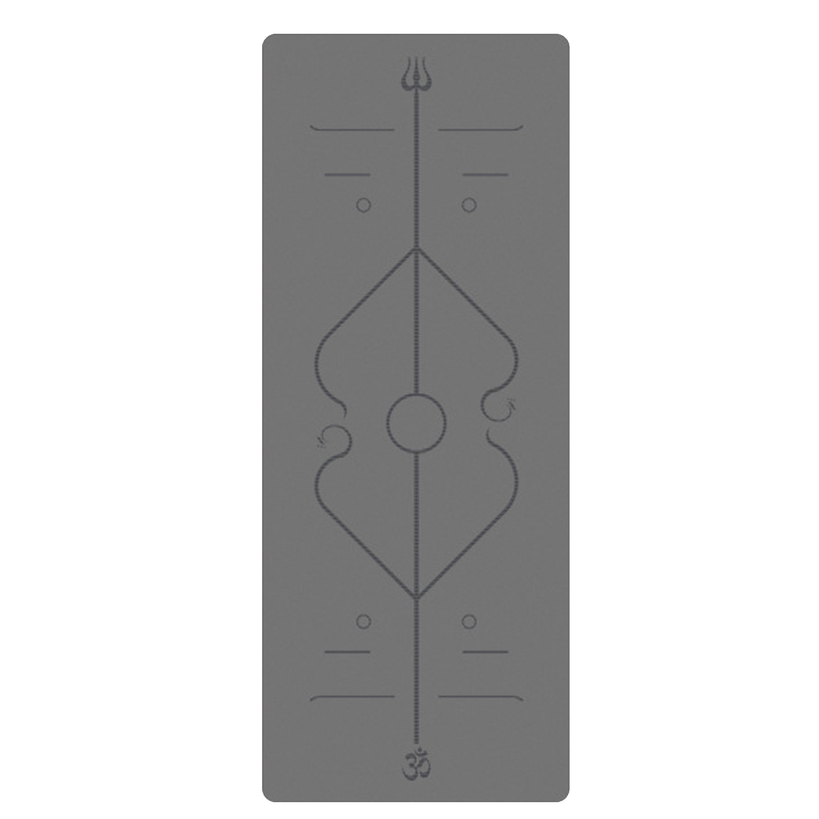 Tapis de Pilates 1830 x 68 x 5mm Tapis de sport 5mm Tapis de yoga Antidérapant Tapis de gymnastique PU Dimensions  noir