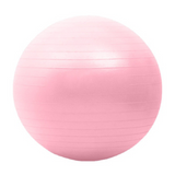 Ballon de yoga épaissie balle de yoga 65 cm gonflable yoga fitness balle d'équilibre pvc épaissi givré balle de yoga macaron rose