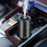 Humidificateur 260ml 1200mAh 260ml humidificateur de voiture d'aromathérapie à double pulvérisation Lumières d'ambiance colorées