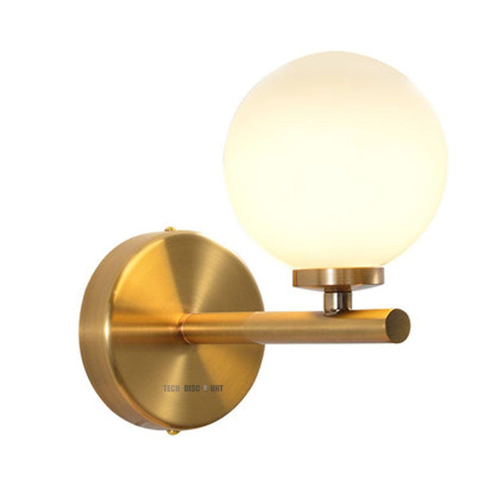 Applique Globe   Lumière chaude   Anti-corrosion et anti-rouille   Protection des yeux contre la lumière douce  Applique décorative