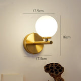 Applique Globe   Lumière chaude   Anti-corrosion et anti-rouille   Protection des yeux contre la lumière douce  Applique décorative