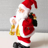 Pieds musicaux électriques en mouvement, père noël, jouet électrique de noël pour enfants, décoration cadeau de vacances