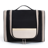 Trousse de toilette 23x25x11 cm tissu sergé double face suspendu trousse de maquillage étanche sac de voyage organisateur pratique