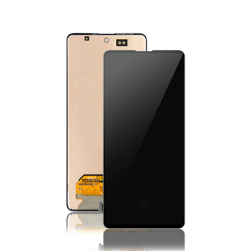 Assemblage d'écran de téléphone mobile   Adapté à A51   Haute luminosité   Ecrans internes et externes Écran de téléphone portable