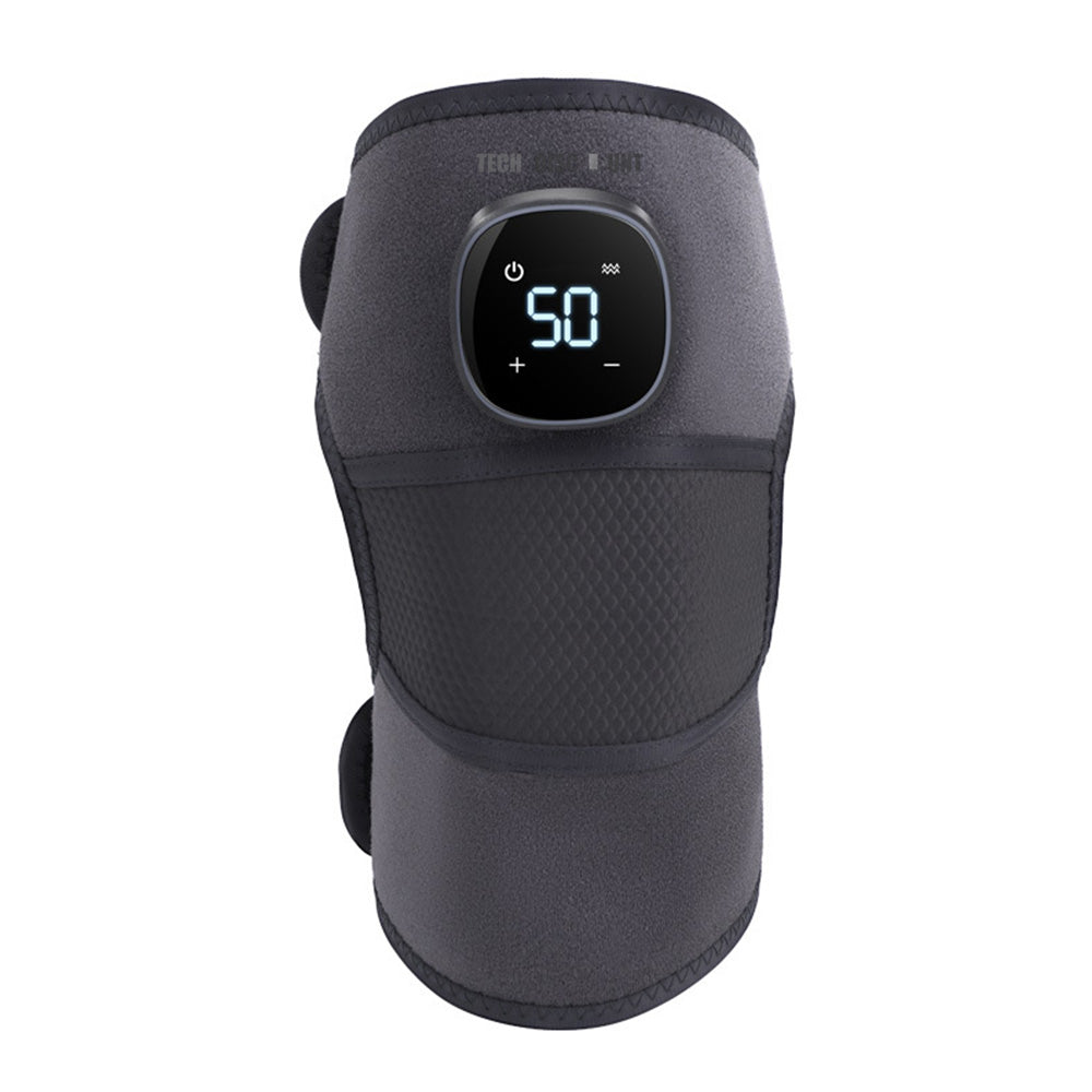Genouillères auto-chauffantes   Réglable de 34 à 46 cm   Compresses chaudes   3 niveaux réglables  Commande tactile pratique