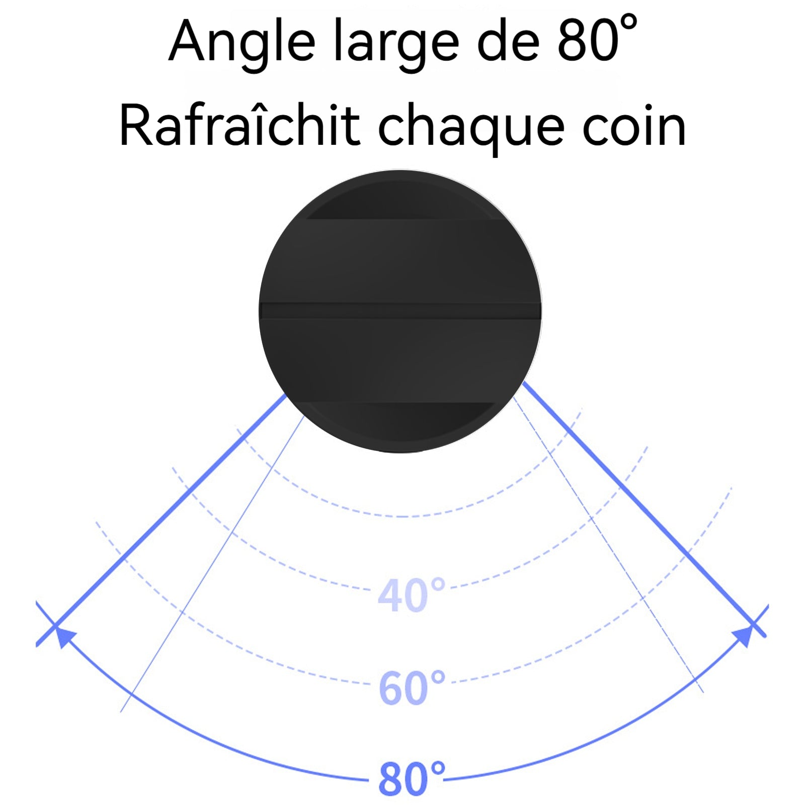 Climatiseur mobile 2 en 1 40w/1400w 50hz refroidissement et chauffage 8 niveaux réglables chauffage ventilateur de climatisation