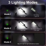 2 pièces LED applique murale solaire extérieure capteur de corps humain lumière IP67 étanche  extérieure étanche lampadaire cour