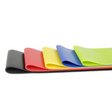Jeu de cinq bandes de résistance pour le fitness bandes élastiques pour le yoga bandes de résistance élastiques en latex