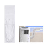 Joint de fenetre climatisation 162x25cm ouverture unique style de fermeture éclair convient au déshumidificateur de climatiseur