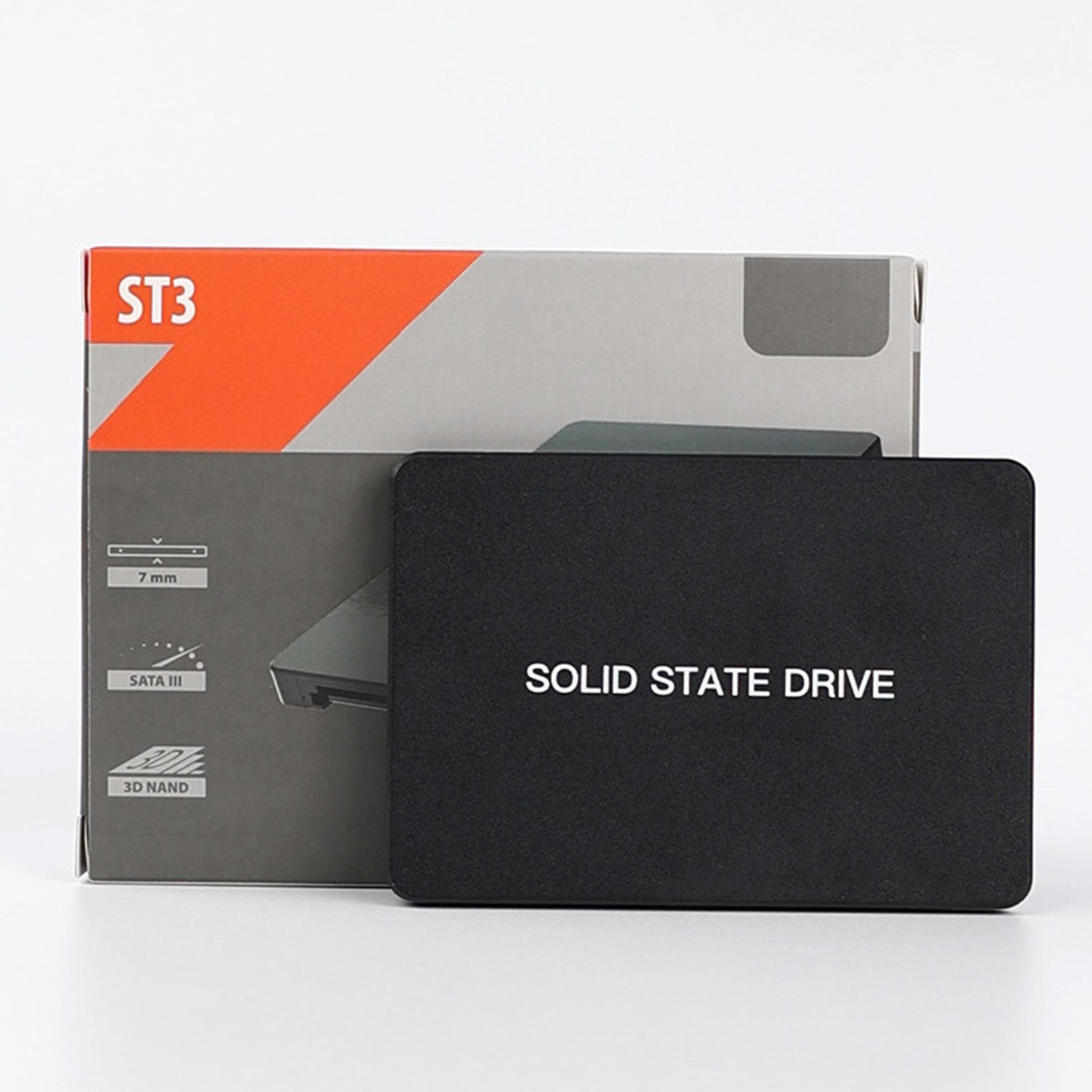 SSD 512GB vitesse de lecture jusqu'à 500MB/s SSD interne compatible avec ordinateur bureau pour les gamers et professionnels SSD