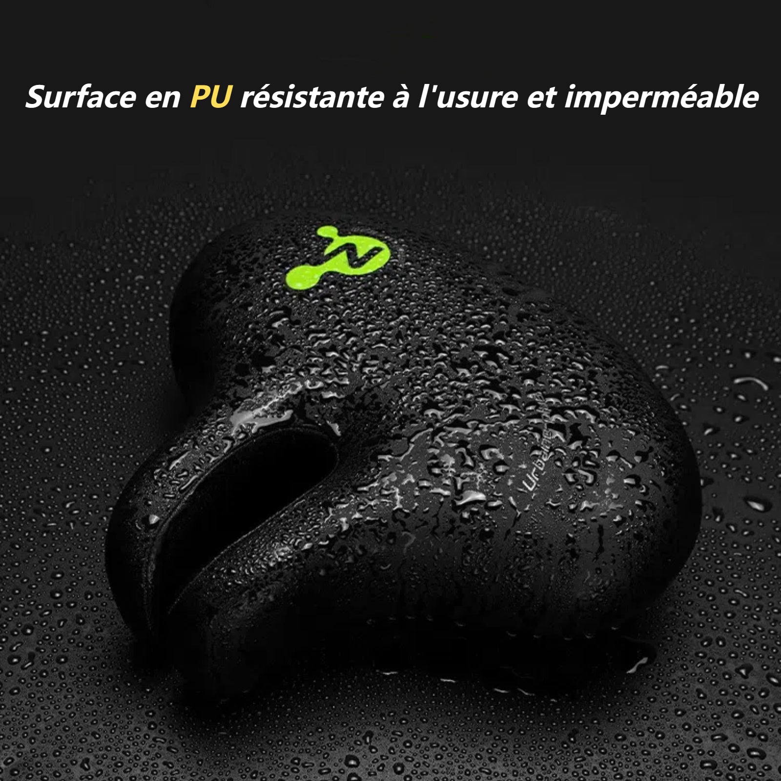 Selle de vélo 22x25x5cm 575g selle sans nez, siège de VTT super doux et confortable coussin absorbant les chocs decoration vélo