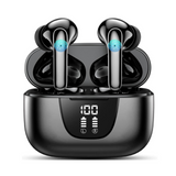 Ecouteurs bluetooth sans fil 36 heures durée d'utilisation réduction bruit à longue portée ecouteurs bluetooth intra-auriculaires