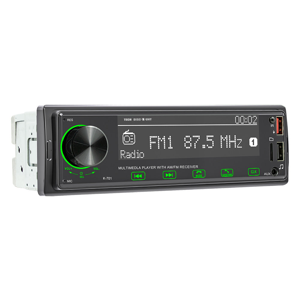 Autoradio Bluetooth 2.5D écran tactile lecteur MP3 voiture autoradio bluetooth localisation voiture sept couleurs lumière