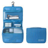 Trousse de toilette de Voyage 19x23CM pour Hommes et Femmes avec Poignée Volume élevé Tissu imperméable Trousse de Maquillage