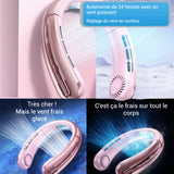 Ventilateur 100 vitesses 25 heures d'autonomie double affichage numérique refroidissement porcelaine glacée réduction du bruit