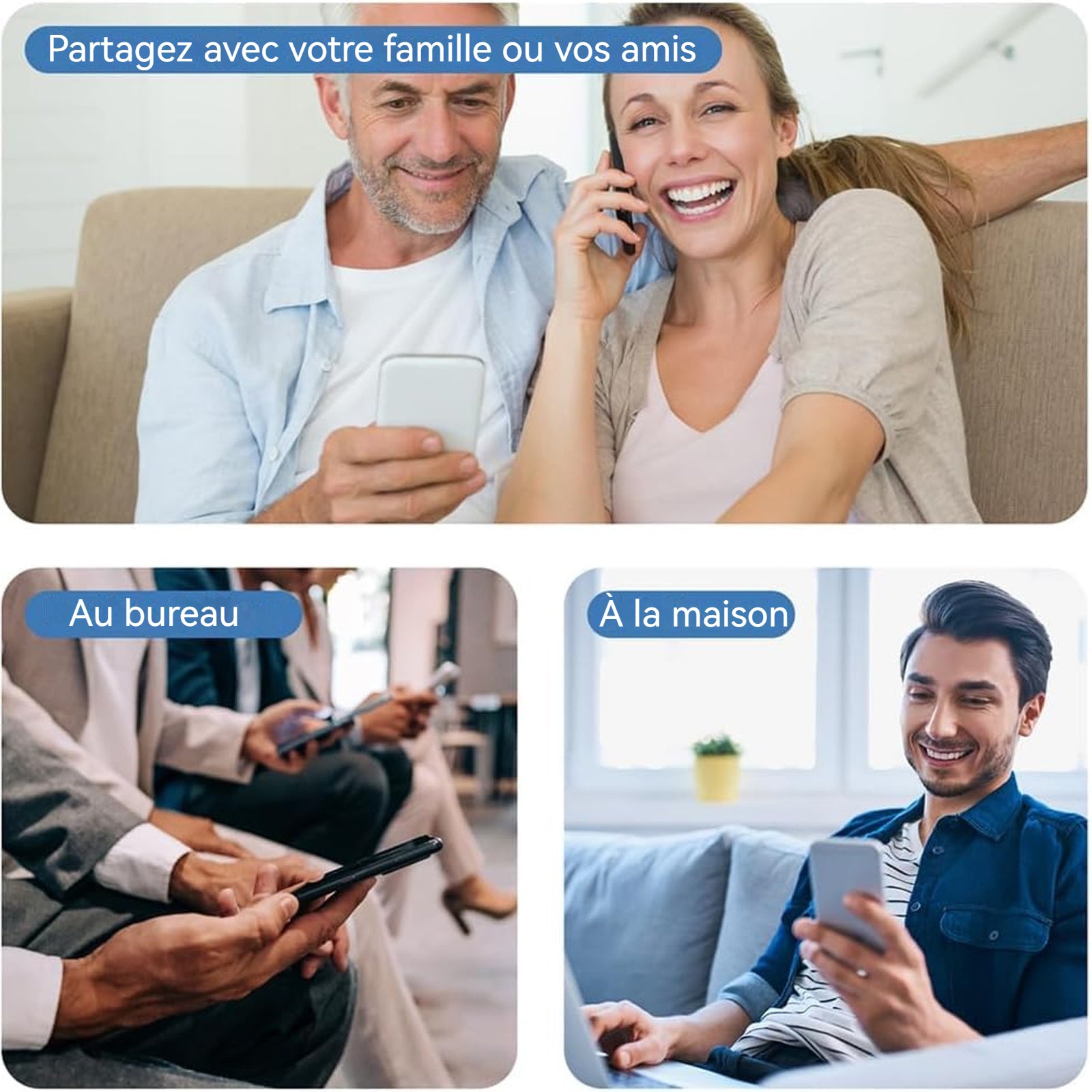 Chargeur de voyage 20w type-c charge rapide chargeur standard européen à coins arrondi adaptateur secteur universel chargeur USB