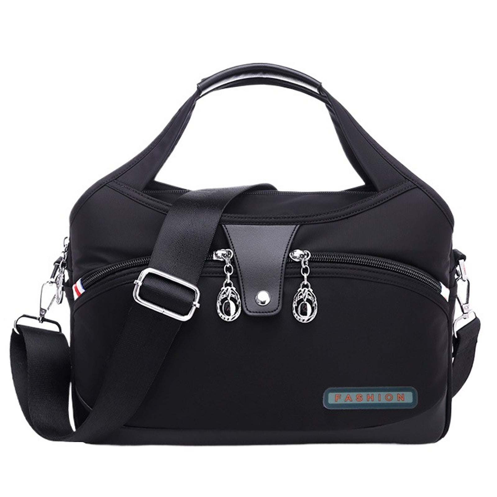 Sac Bandoulière Femme Grande Capacité Sac à Main Bandoulière avec 10 Comparitments Sac Multipoches Bandoulière Oxford Imperméable