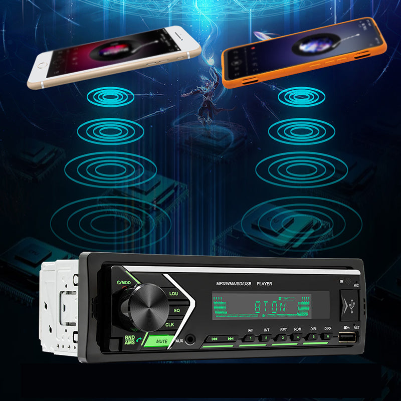 Autoradio Bluetooth 12V lecteur MP3 pour voiture Radio mains libres Bluetooth modification du centre audio de la voiture