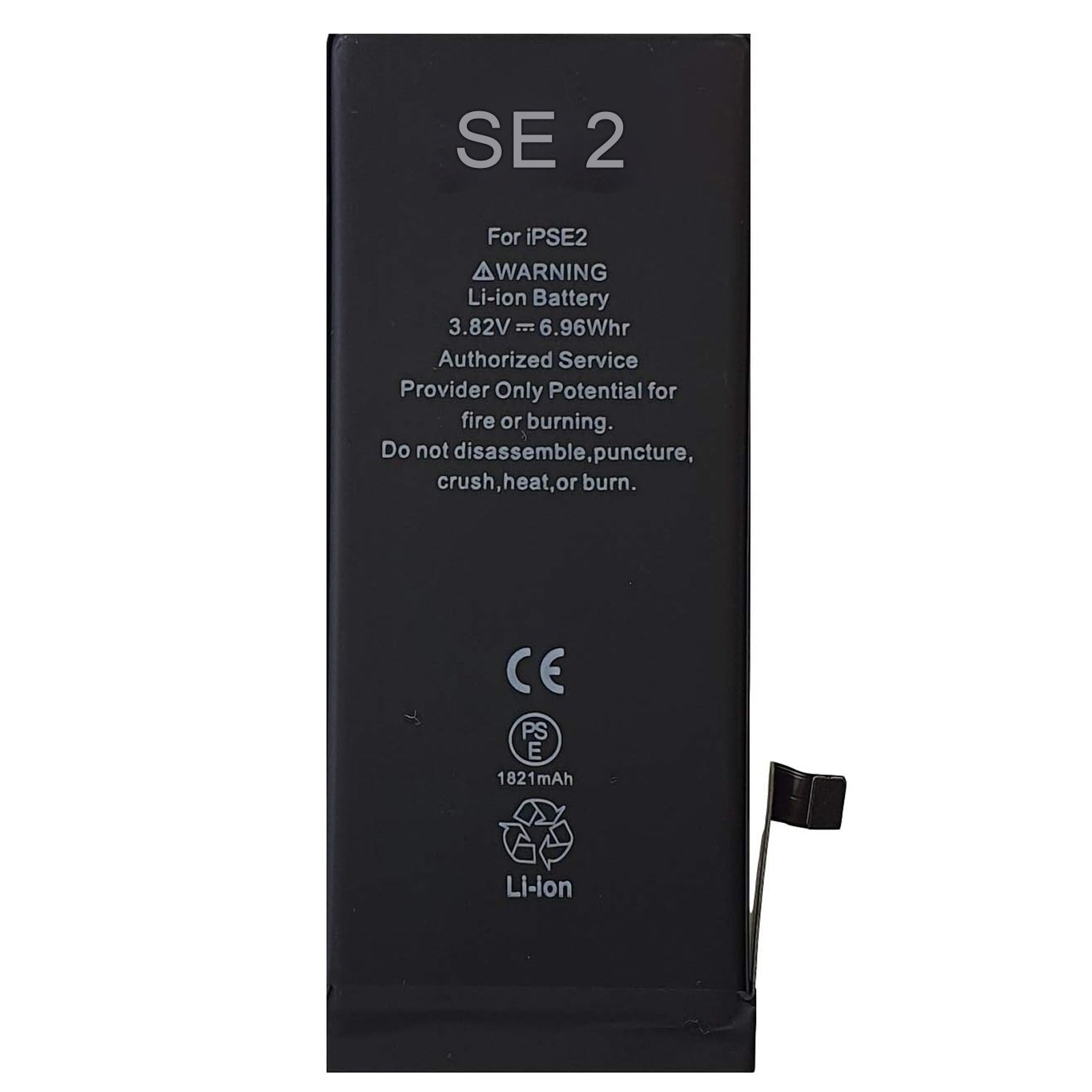 Batterie Premium de Remplacement pour iPhone SE2 1821 mAh Identique à l'Original Kit Outils Professionnels et adhésif écran Inclus