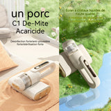 Aspirateur anti acariens 10kpa LCD écran 6 niveaux de réglage 5 éléments filtrants aspirateur à main avec 300ml boîte à poussière