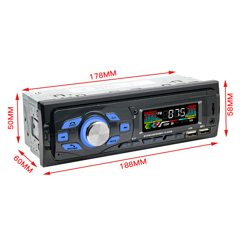 Autoradio Bluetooth autoradio universel USB autoradio Bluetooth mains libres musique voix intelligente voiture lecteur MP3