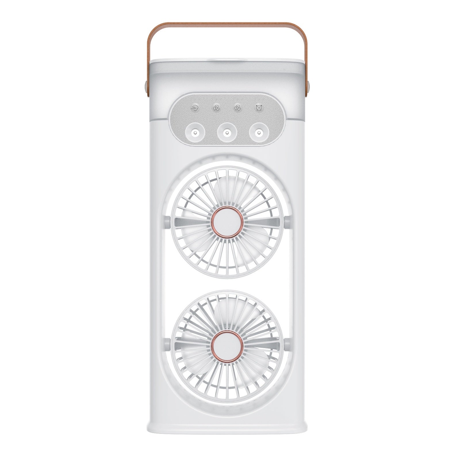 Ventilateur 35cm 400ml Humidification et refroidissement Trois vitesses de ventilation Alimentation d'air grand angle à 180 degrés