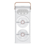 Ventilateur 35cm 400ml Humidification et refroidissement Trois vitesses de ventilation Alimentation d'air grand angle à 180 degrés