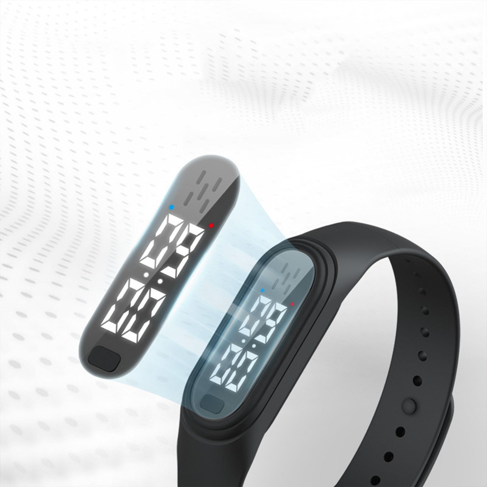 Vente directe bracelet anti-moustique Q2 montre électronique à ultrasons anti-moustique artefact anti-moustique extérieur