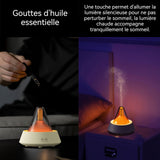 Humidificateur éblouissement coloré humidification nano-brouillard machine d'aromathérapie gouttes d'huile essentielle maison