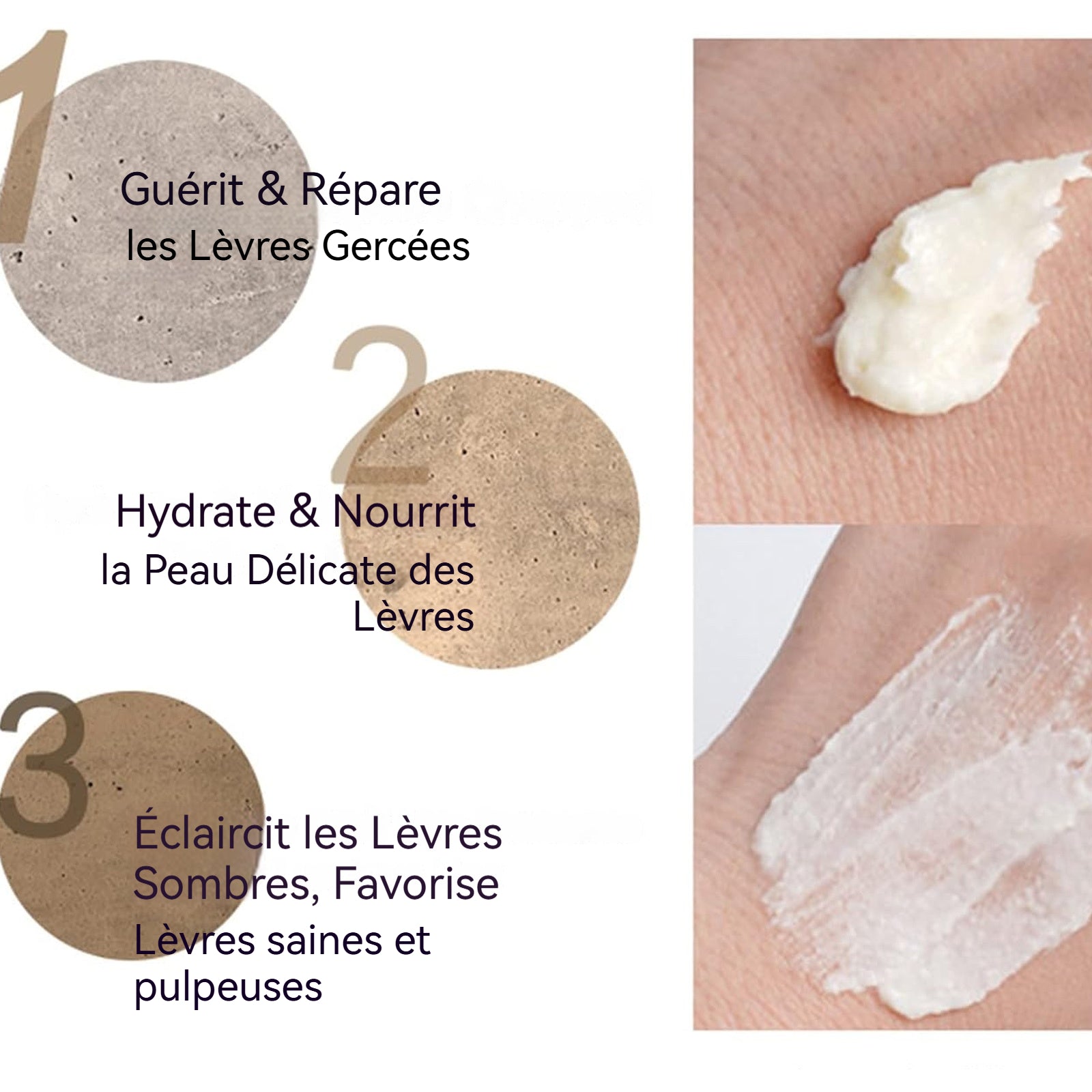 Gommage à lèvres 20g pour exfoliation des lèvres/blanchiment des lèvres gommage pour les lèvres baume à lèvres gommage lèvres lip