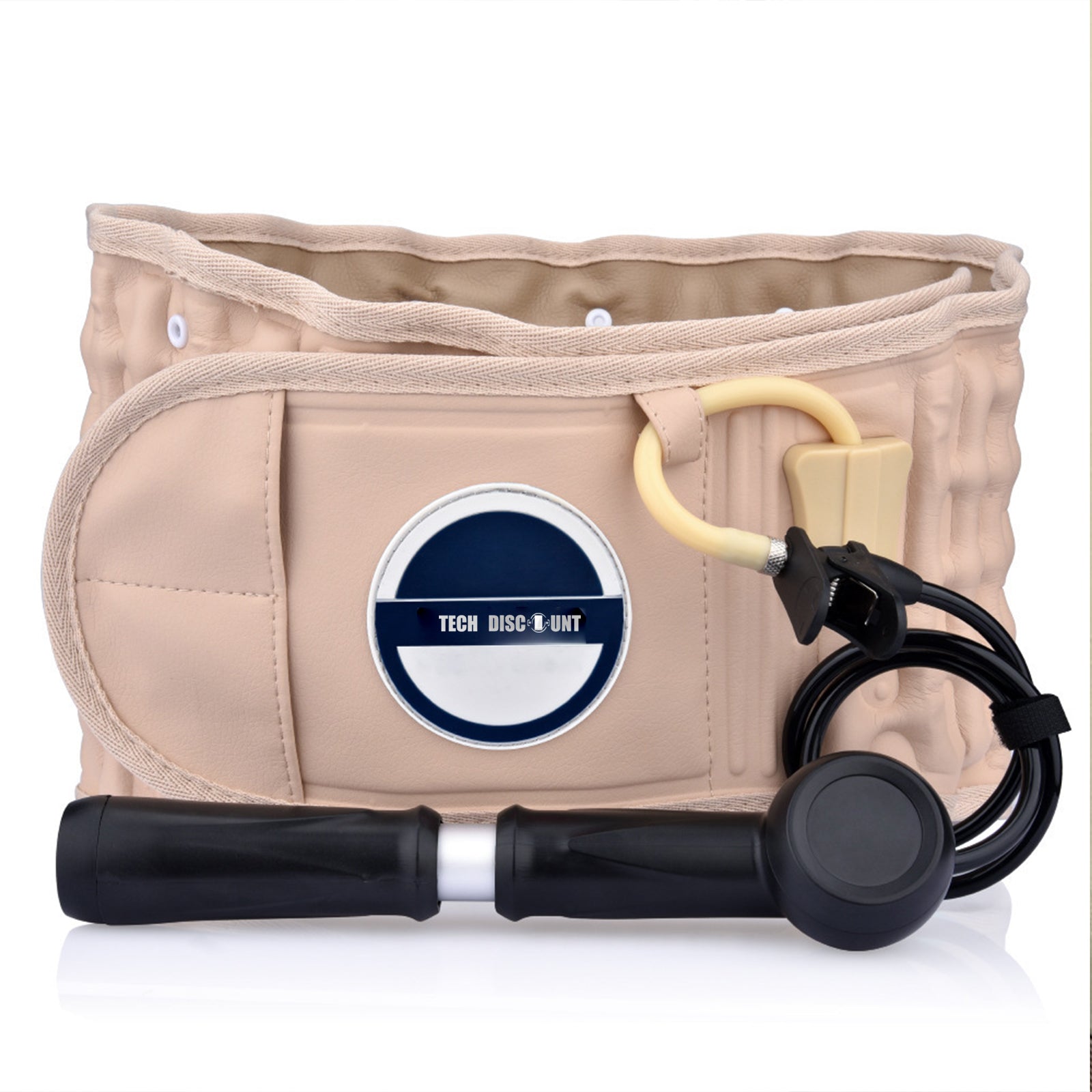 Ceinture de taille épaissie hernie discale lombaire mince tension musculaire lombaire ceinture gonflable de disque lombaire