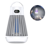 Lampe anti-moustique multifonctionnelle maison portable extérieur choc électrique anti-moustique lampe de camping deux-en-un