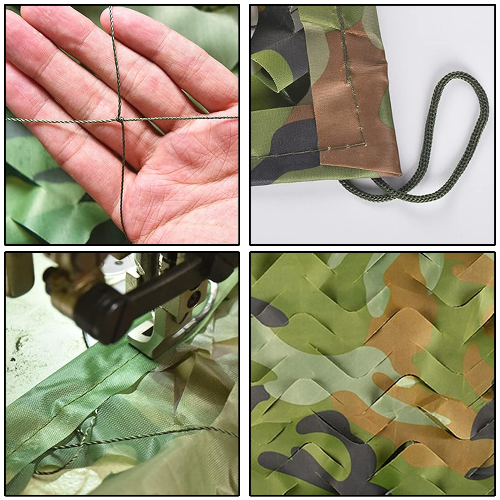 Filet de camouflage 4x5m léger et durable filet camouflage rouleau de treillis de camouflage pour jardin soleil camping ombrage
