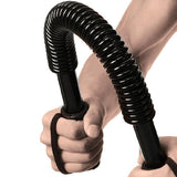 Barre à ressort flexible 30kg Fitness Entraînement de la force Procédé de galvanisation Pour bras-épaule-poitrine  Gymnastique