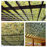 Filet de camouflage 4x5m léger et durable filet camouflage rouleau de treillis de camouflage pour jardin soleil camping ombrage