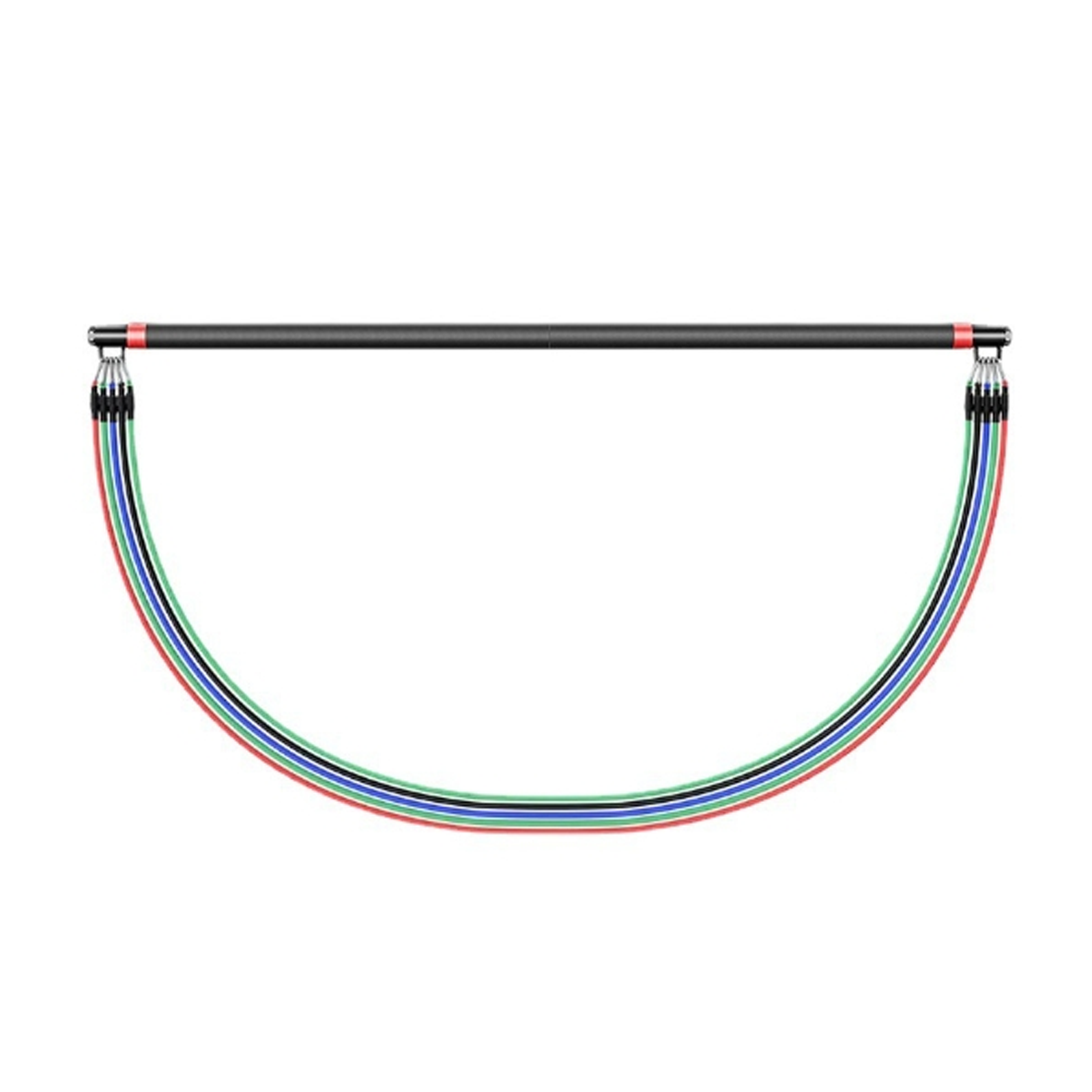 Bande élastique fitness 75 lbs corde de tension bande de résistance résistance elastique latex-barre pilates à pour etirement squat