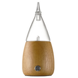 Appareil d'aromathérapie 50ml 9x15cm lumières colorées base en bois faite main antidérapante diffuseur d'arômes par atomisation