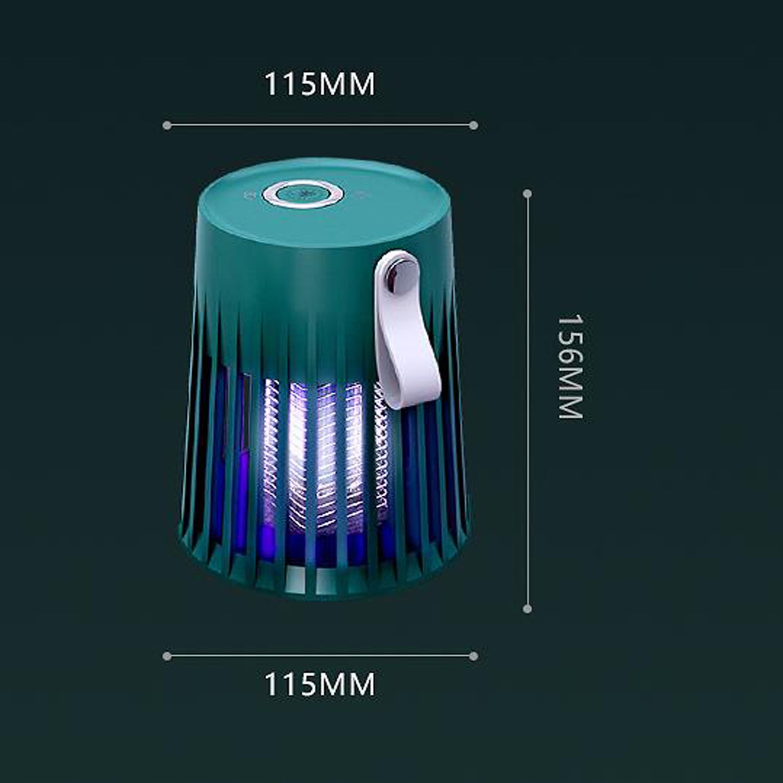 Lampe anti-moustique éclairage lampe anti-moustique forte durée de vie de la batterie tueur de moustique muet à la maison