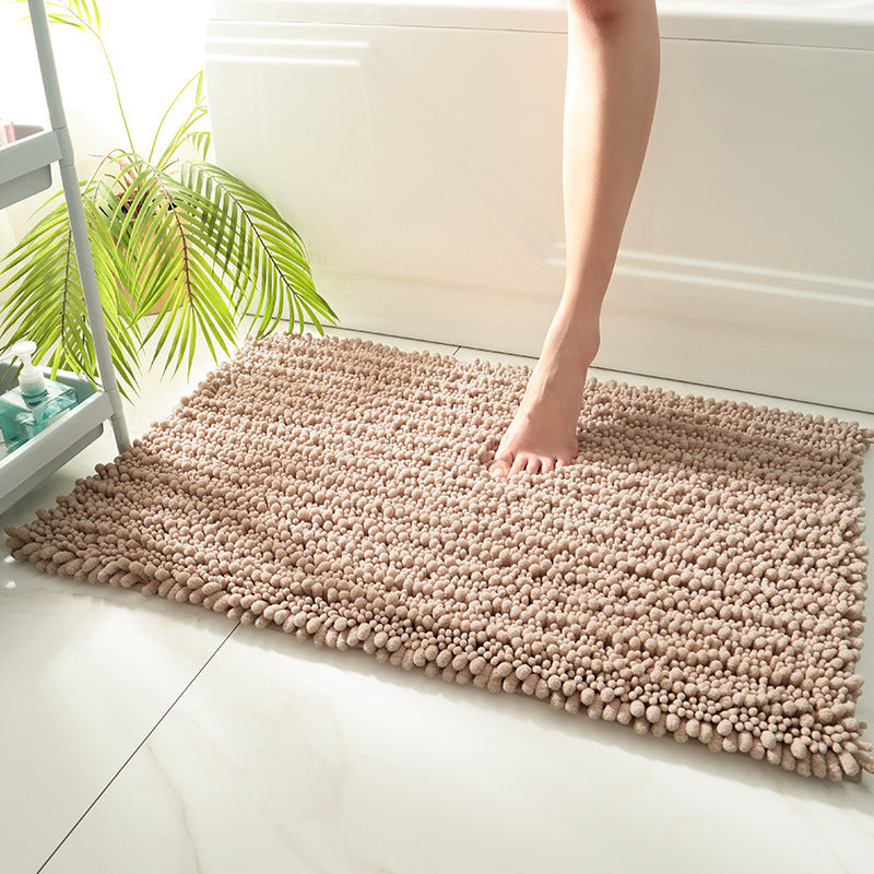 Tapis de salle de bain antidérapant tapis de salle de bain absorbant tapis de salle de bain beige tapis de salle de bain 50*80 cm