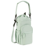 Housse verre Porte-bouteille isotherme 1000 ml avec bandoulière et poche pour téléphone Grande poche avant Parfait pour le sport