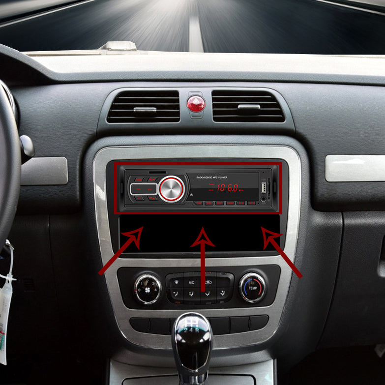 Autoradio Bluetooth 12V Universal Car MP3 Player Bluetooth Hands-Free Calling U Disc TF Card High Quality Sound Quality Car Radio